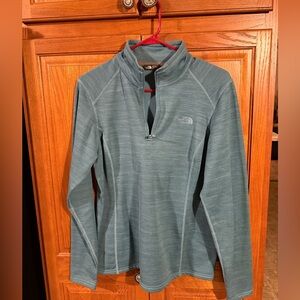 The North Face Striped Green Pullover